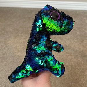 Ty Beanie Boos Flip Crunch the Dinosaur